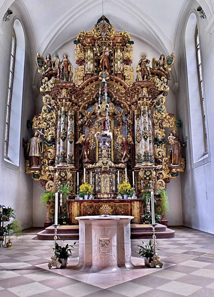 Marienaltar Klosterkirche Alpirsbach