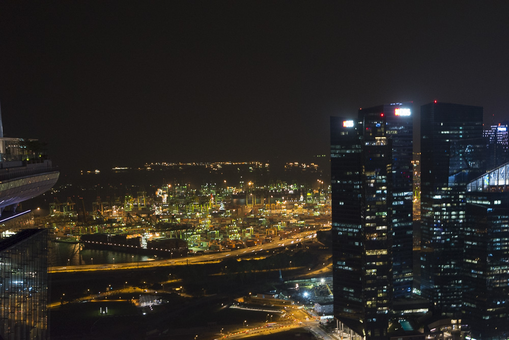 Marina Bay Resort at night