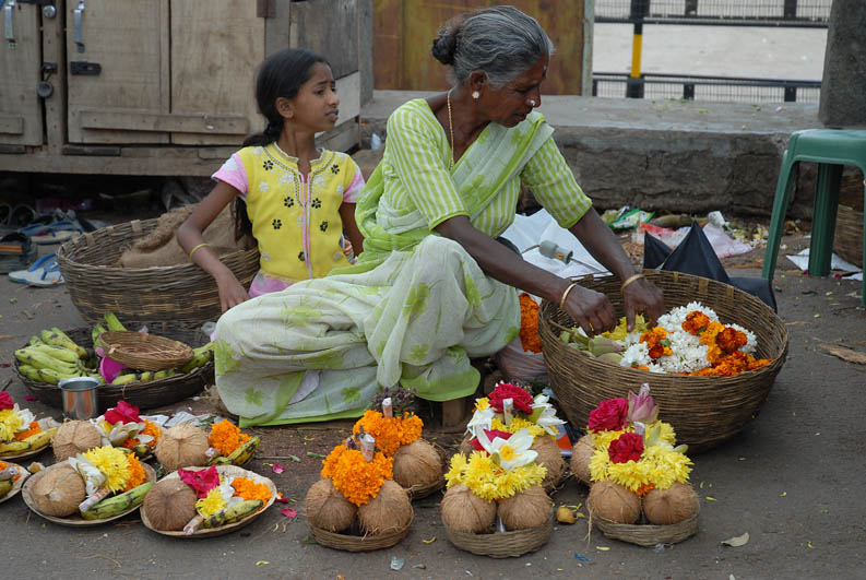 Market in Mysore (Karnataka)