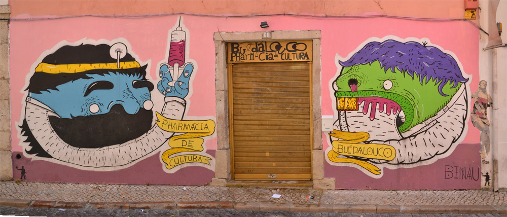 Mauer Lissabon Pano
