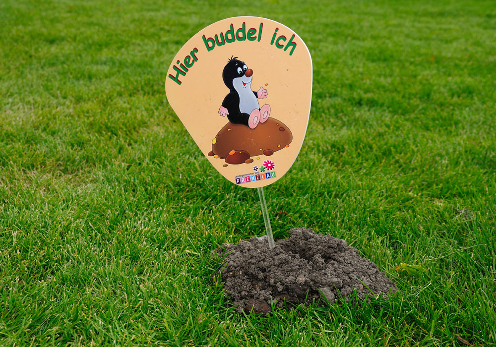 Maulwurf Schild