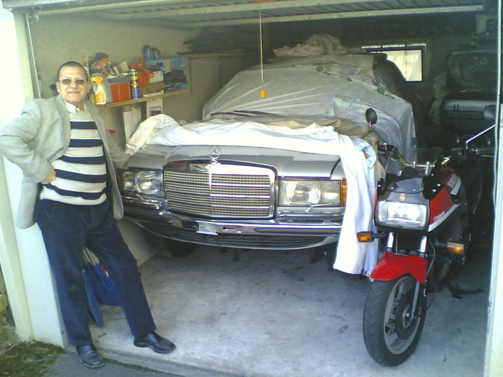 MB 450 SEL Silber 1976