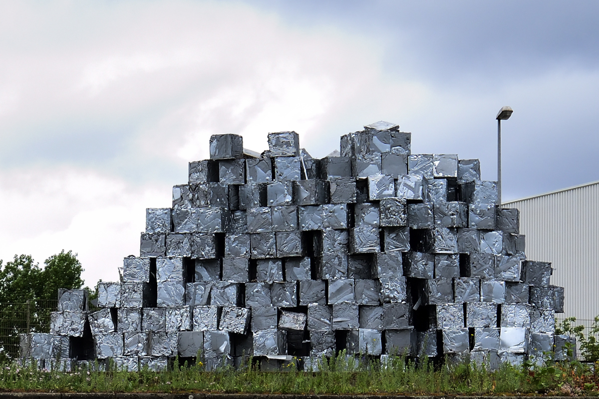 Metallblöcke