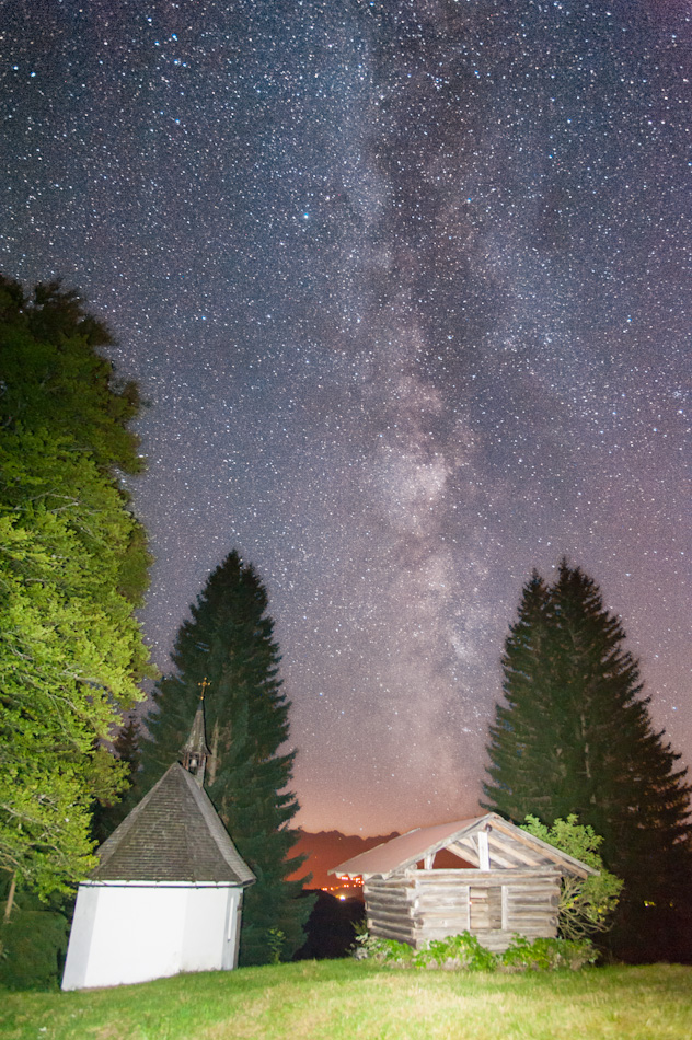 Milchstraße im Allgäu