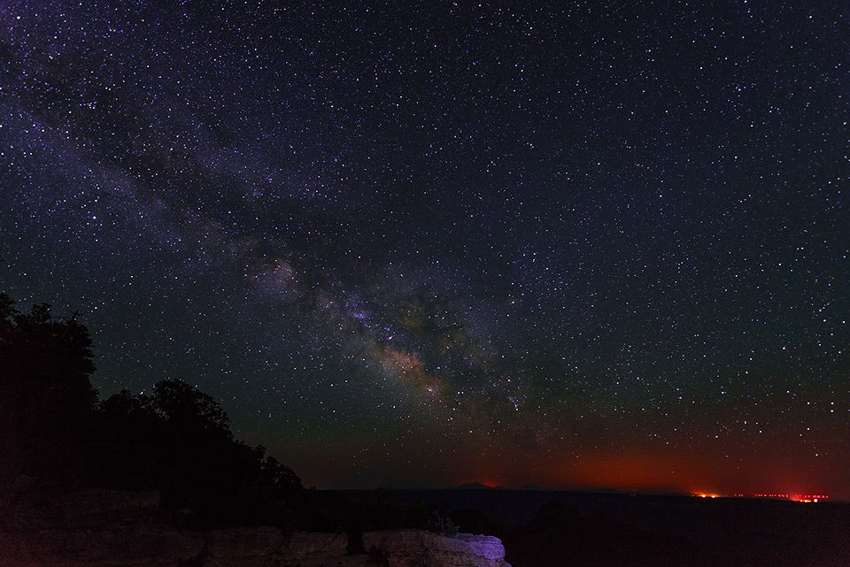 Milkeyway am Grand Canyon North Rim