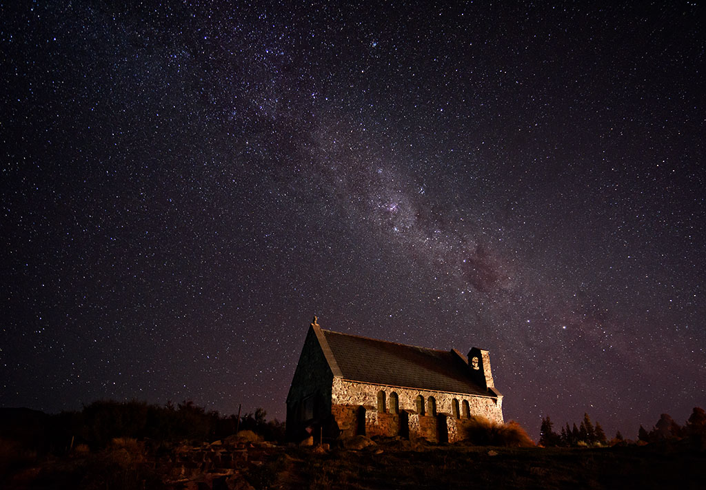 Milky Way Tekapo klein