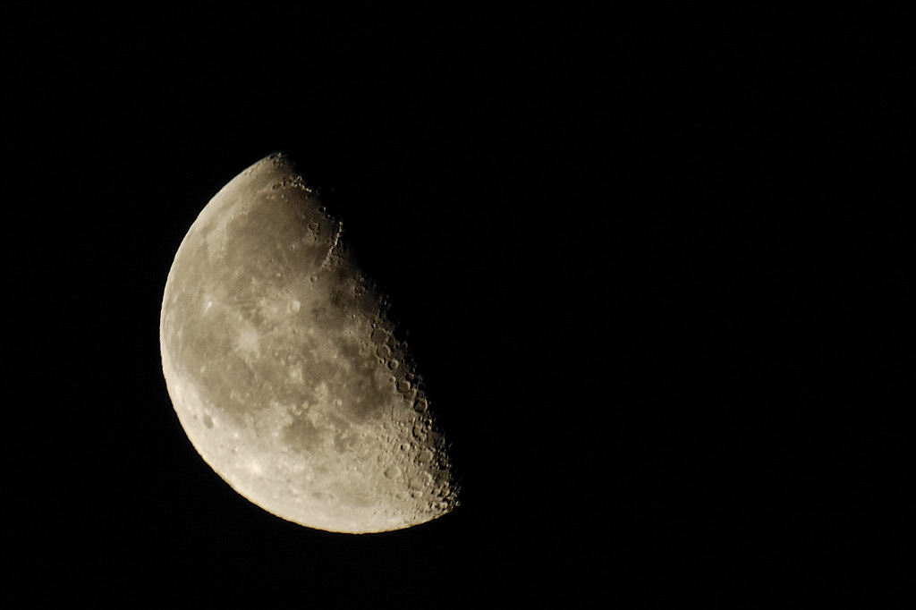 Mond am 13. August 2009