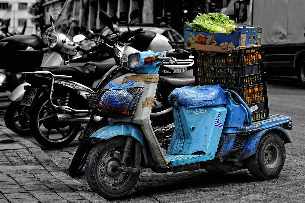 Moped, Athen