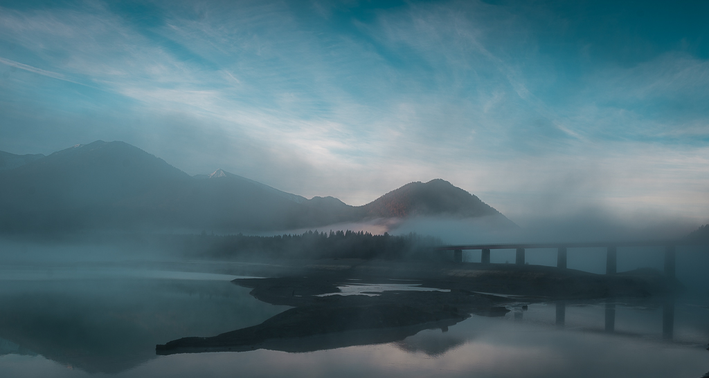 Morgennebel Sylvenstein