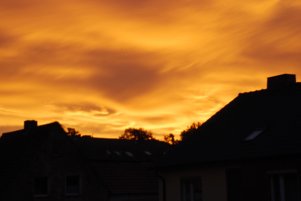 Morgens um 8