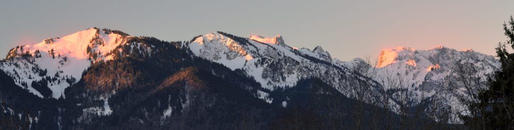 Morgensonne Benediktenwand