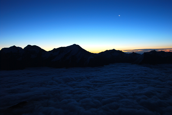 Morgenstimmung an der Mischabelhütte, Saastal. Schweiz
www.bergsinn.de