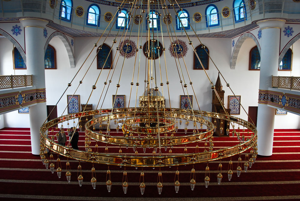 Moschee Duisburg Leuchter