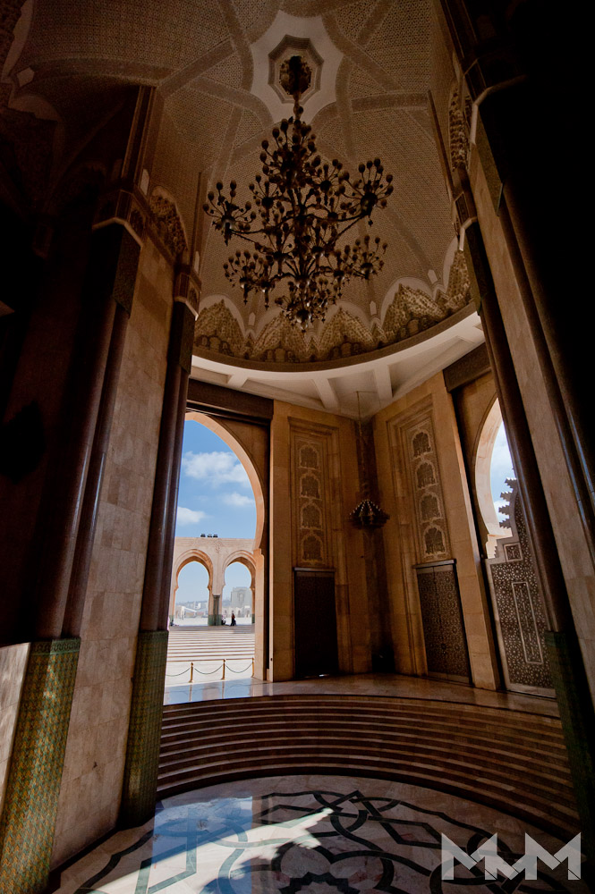 Moschee Hassan II - Eingang