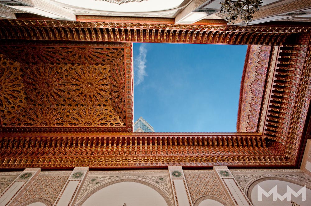 Moschee Hassan II - hydraulisches Dach
