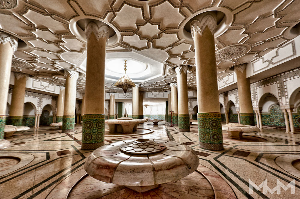 Moschee Hassan II - Waschraum