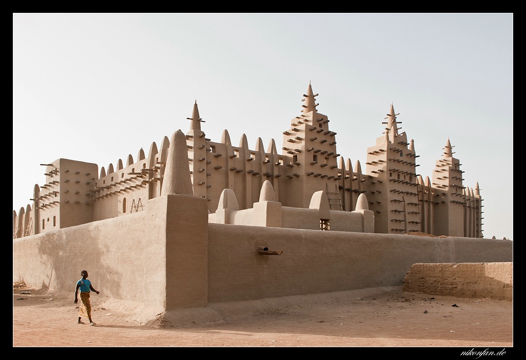 Moschee in Djenne`