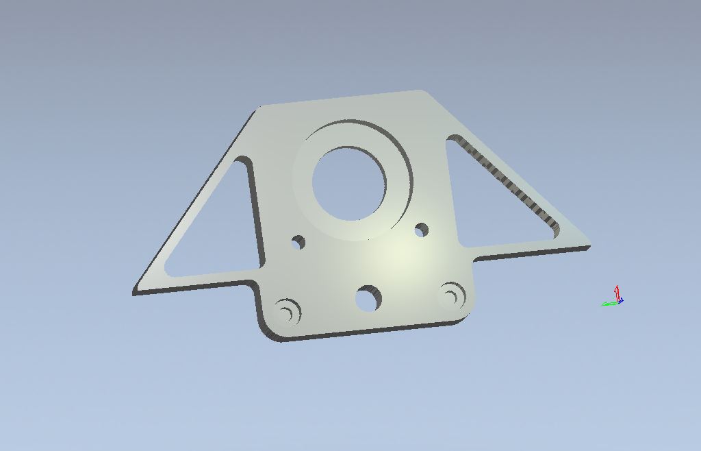 Motorplatte Gearbox