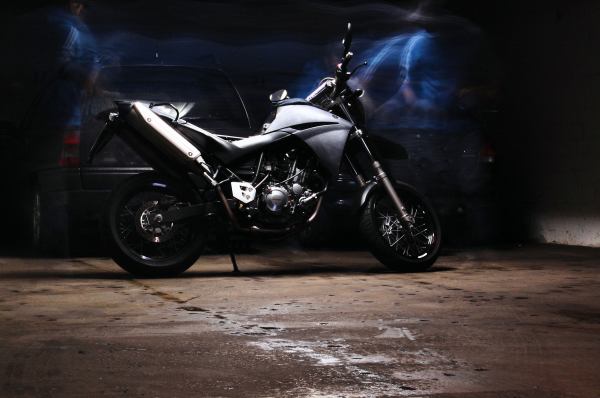 Motorrad Putz