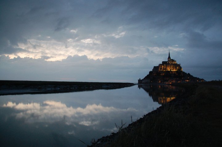 Mt.St. Michel am Abend