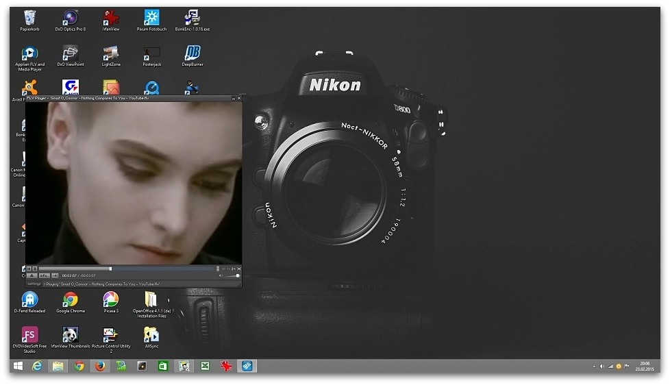 Mucke 002, 20150223
Print-Screen
O´Connor
Nothing compares to you....