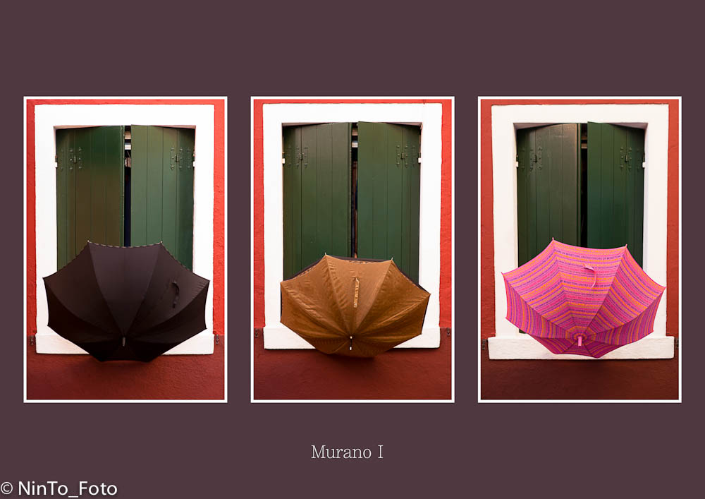 Murano - Familenaufstellung...der Regenschirme