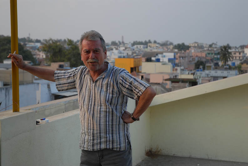 My friend Manfred in Mysore