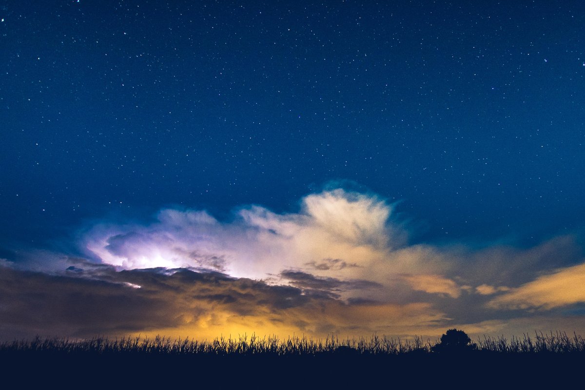 Nächtliches Gewitter