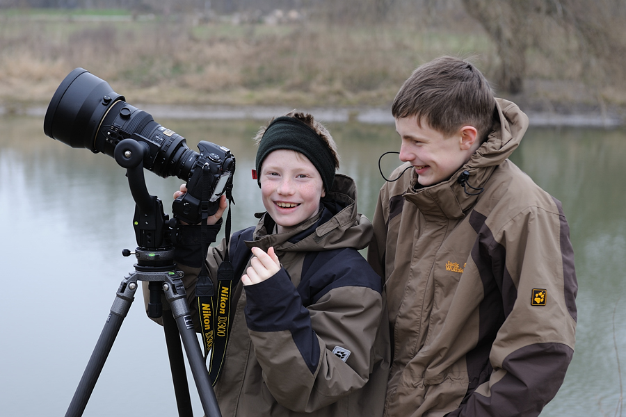 Naturfotografen-Nachwuchs