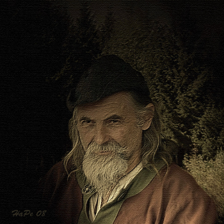 neulich wurde ein Portrait gefunden, gemalt im Stile der alten niederländischen Meister. Es stellt wahrscheinlich den gealterten Robin Hood dar :)