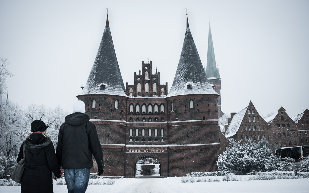 Neuschnee am Holstentor
D200, 18-70mm
