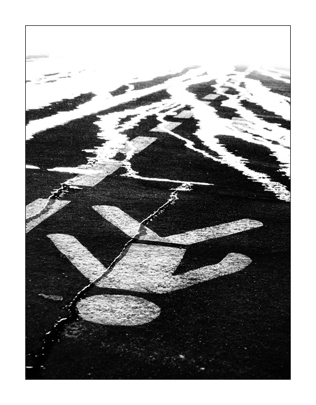 Niedergestrecktes Ampelmaennchen