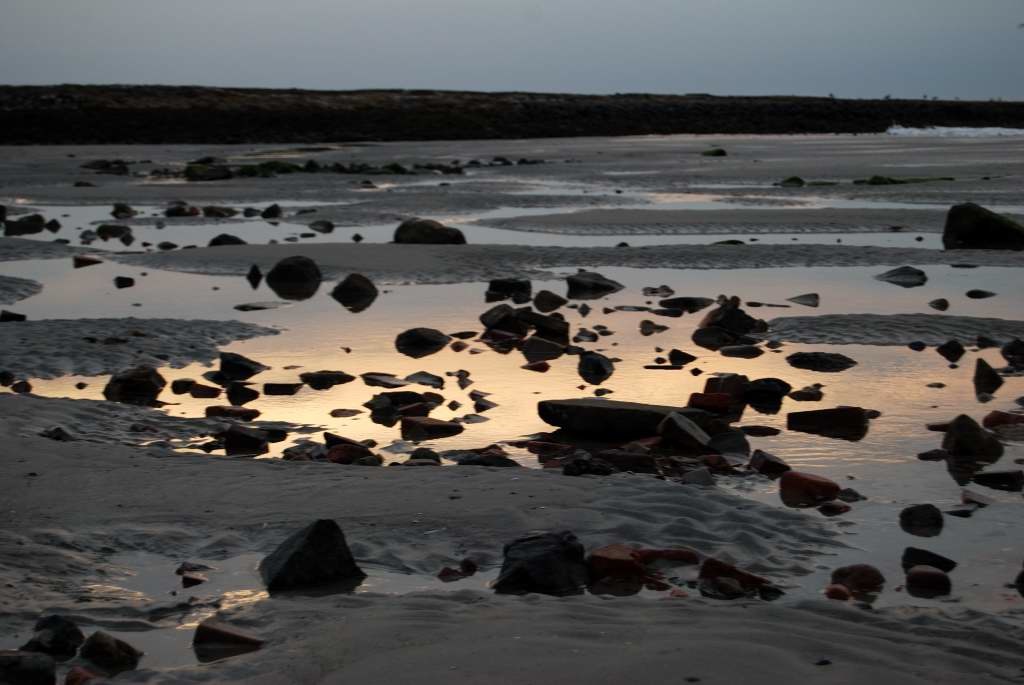 Niedrigwasser auf Wangerooge, 2009