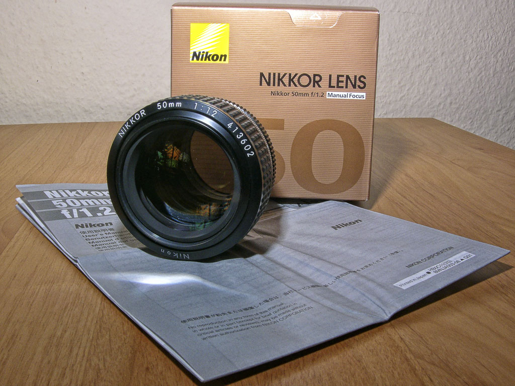 Nikon 1,2 50 mm AIS