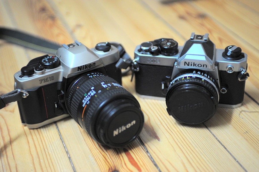 Nikon FM2n und FM10