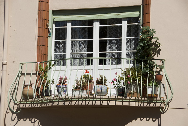 Noch ein Fenster in Argelès