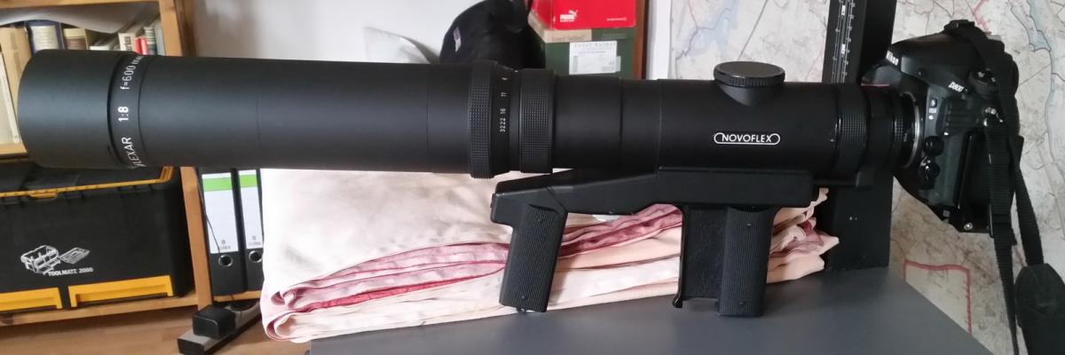 Noflexar 8 / 600 mit Nikon D800; ein altes Objektiv für eine alte Kamera