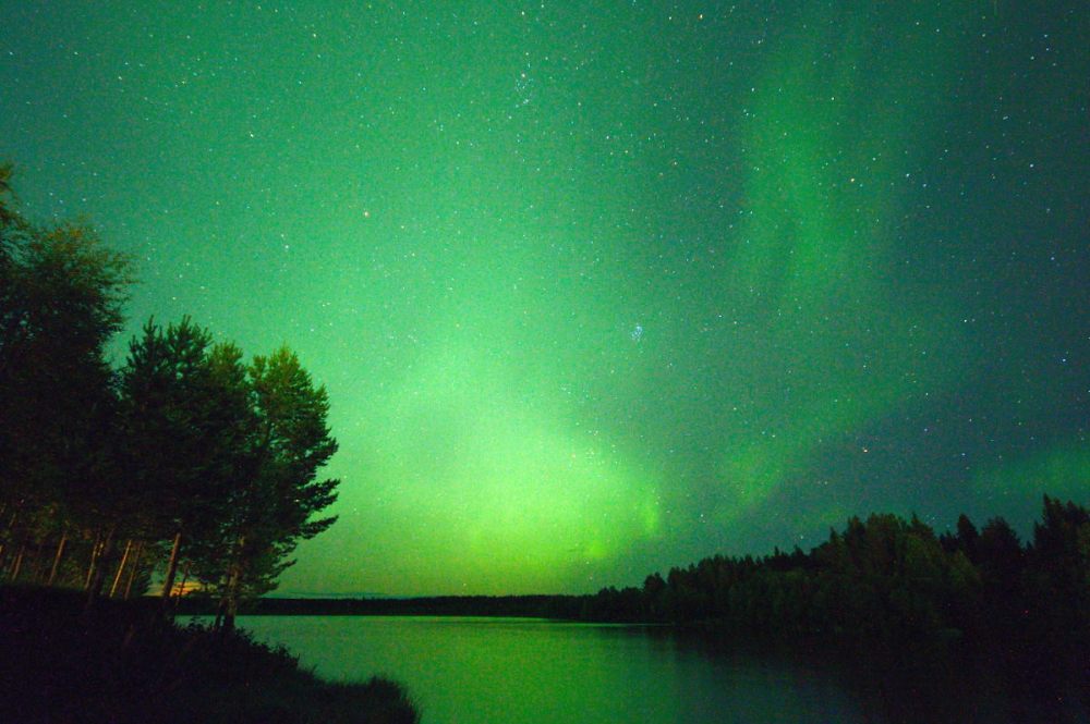 Nordlicht/Schwedisch Lappland