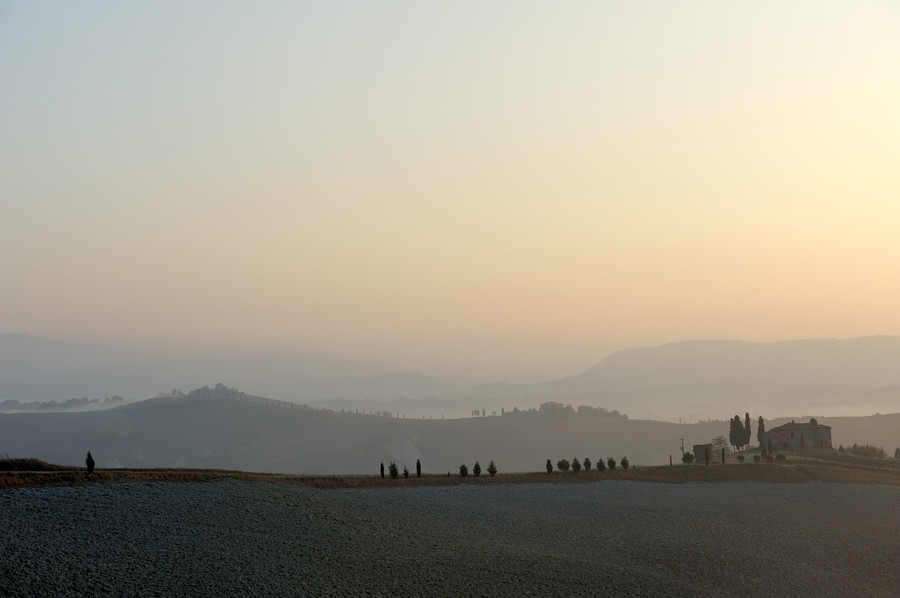 Novembermorgen vor Sonnenaufgang