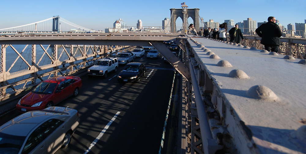 NYC BrooklynBridge Autos
