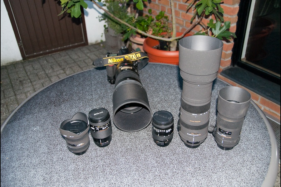 Objektive + D700