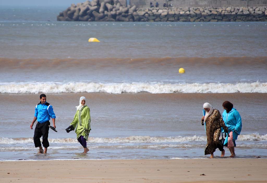 On the beach of Essaouira