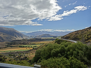 on the road to Queenstown - South Island