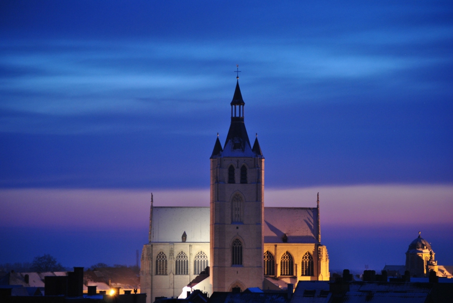 Onze-Lieve-Vrouw-over-de-Dijlekerk (Liebfrauenkirche)  morgens