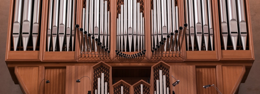 Orgel Detail Fanfaren