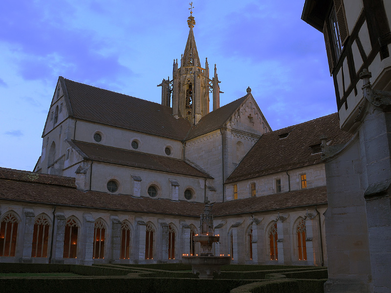 Osternacht Kloster Bebenhausen: KLosterkirche HDR