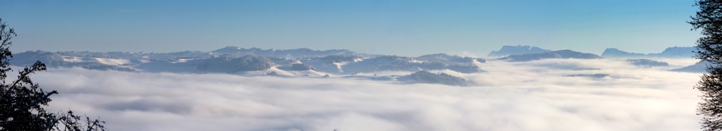 Pano vom Gurten aus gegen Nordosten