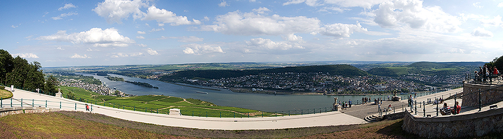 Panorama #1 vom Rhein
