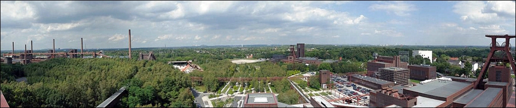 Panorama Kokerei und Zeche Zollverein 08/2010