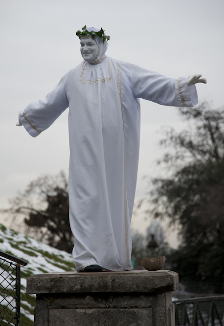 Pantomime auf den Montmartre